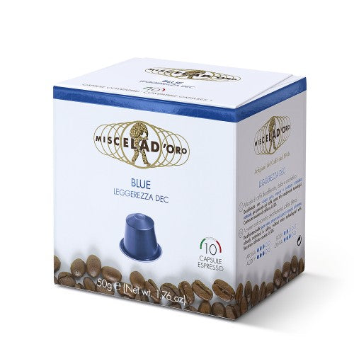 Miscela D'Oro Blue Decaf - capsules compatibles Nespresso® - Alba Caffè