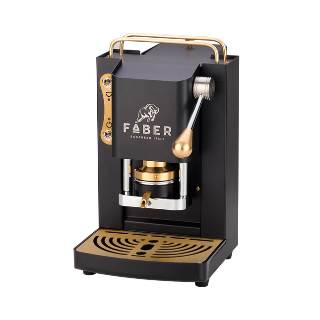 Faber Mini Deluxe - Noir - Machine Dosette ESE - Alba Caffè