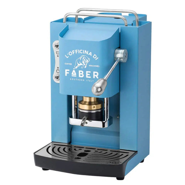 Faber Pro Deluxe - Turquoise - Machine Dosette ESE - Alba Caffè